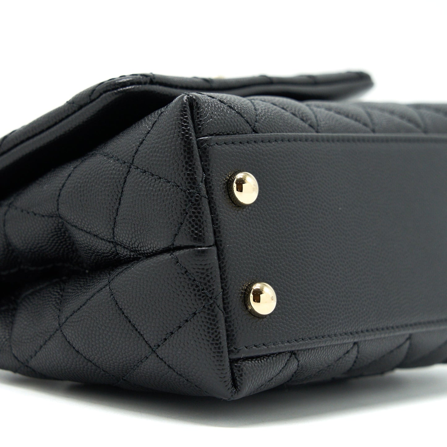 Chanel Coco Handle Extra Mini Caviar Black L