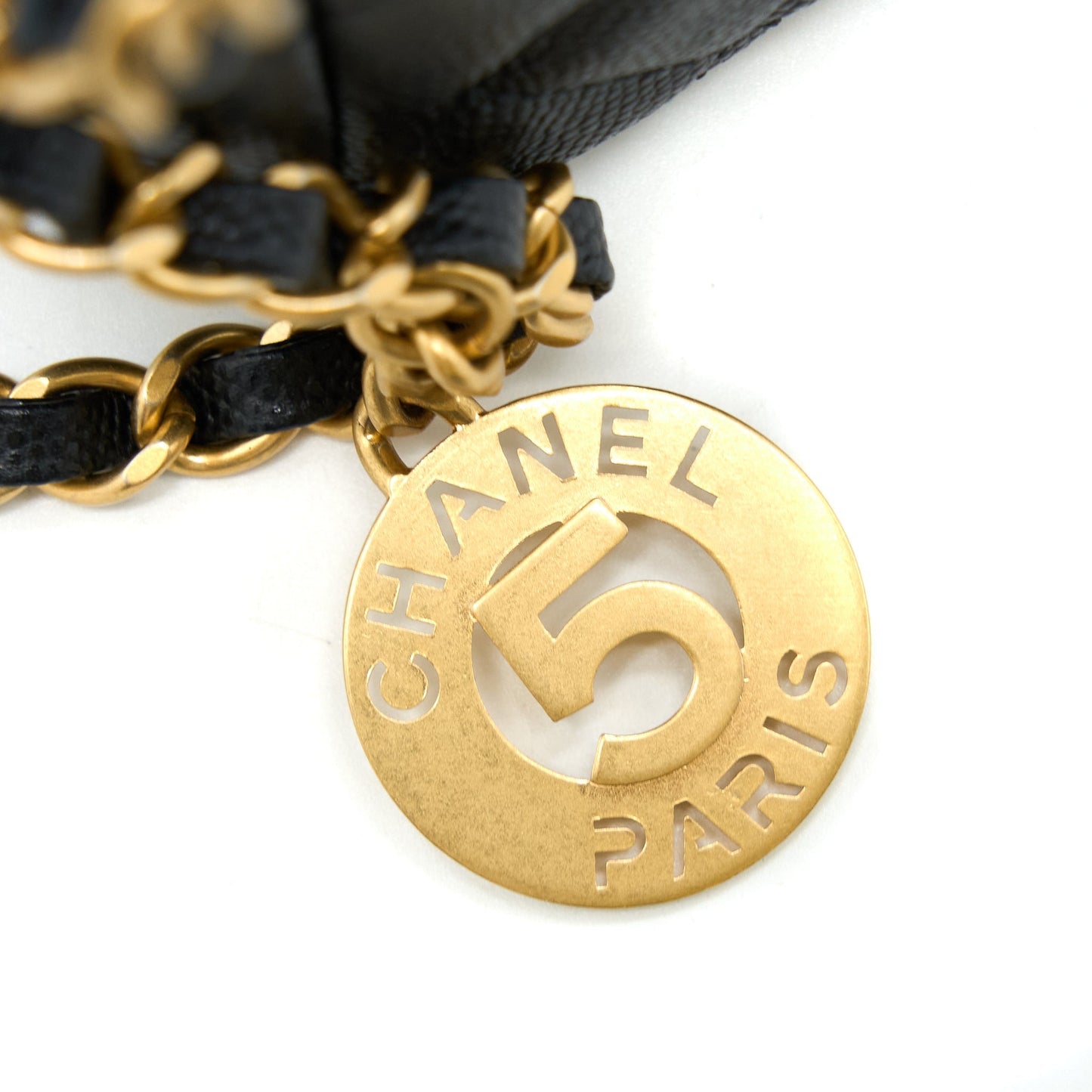 Chanel Small Hobo Bag Caviar Black  (Microchip)