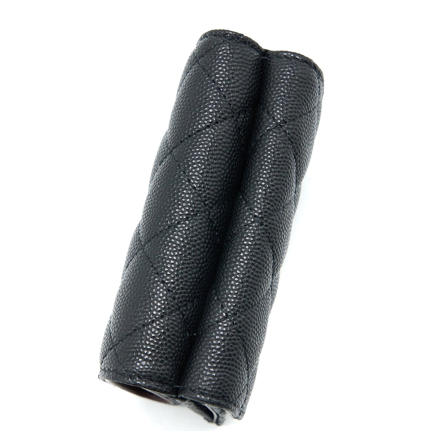 Chanel Small Compact Wallet Caviar Black L (Microchip)