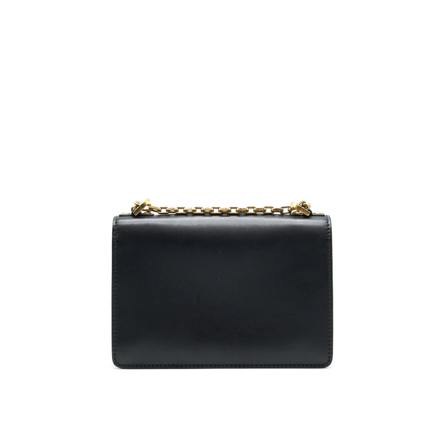 Dior J'adior Medium Flap Purse with Chain Black