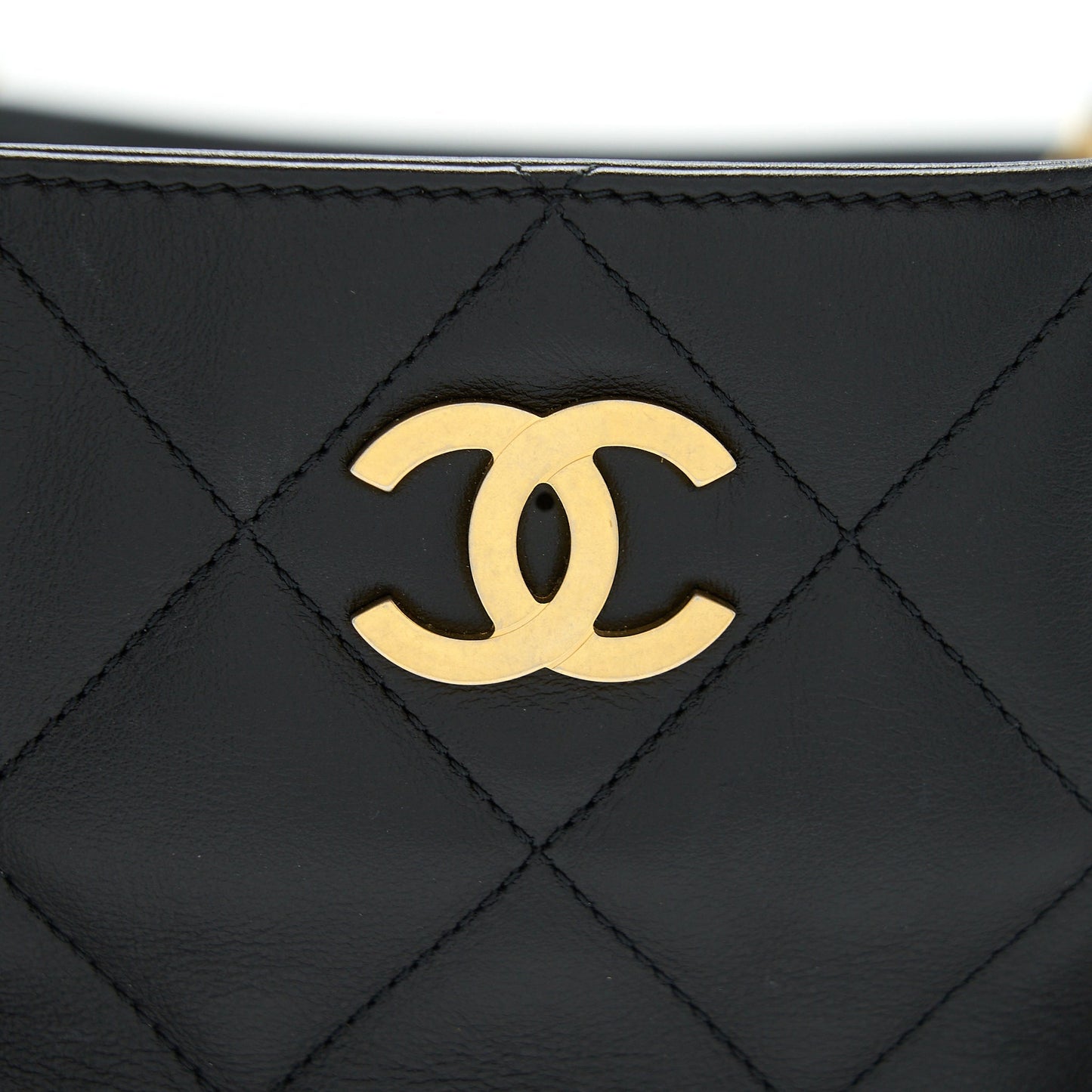 Chanel Supple Tote Black