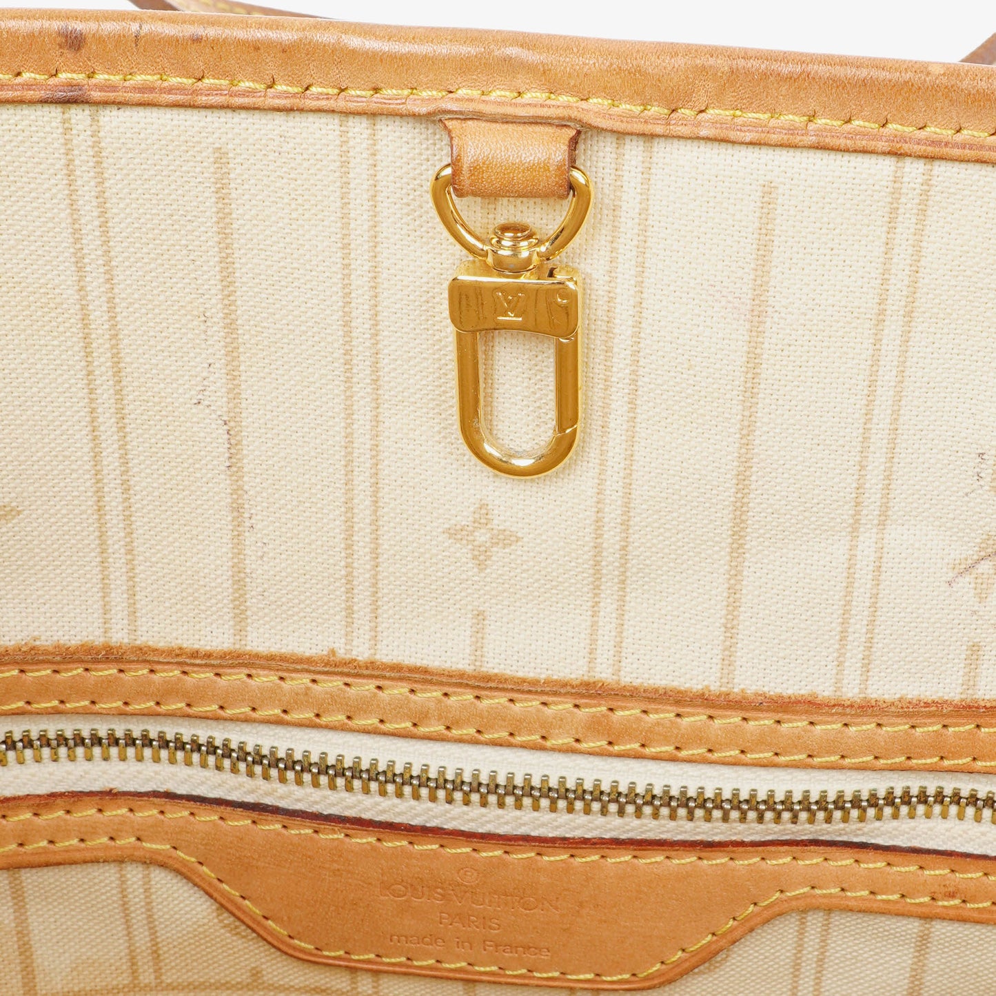 Louis Vuitton Damier Azur Coated Canvas Neverfull PM Tote Bag