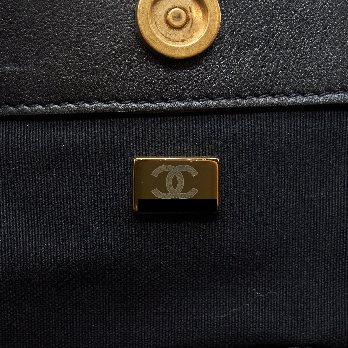 Chanel Supple Tote Black