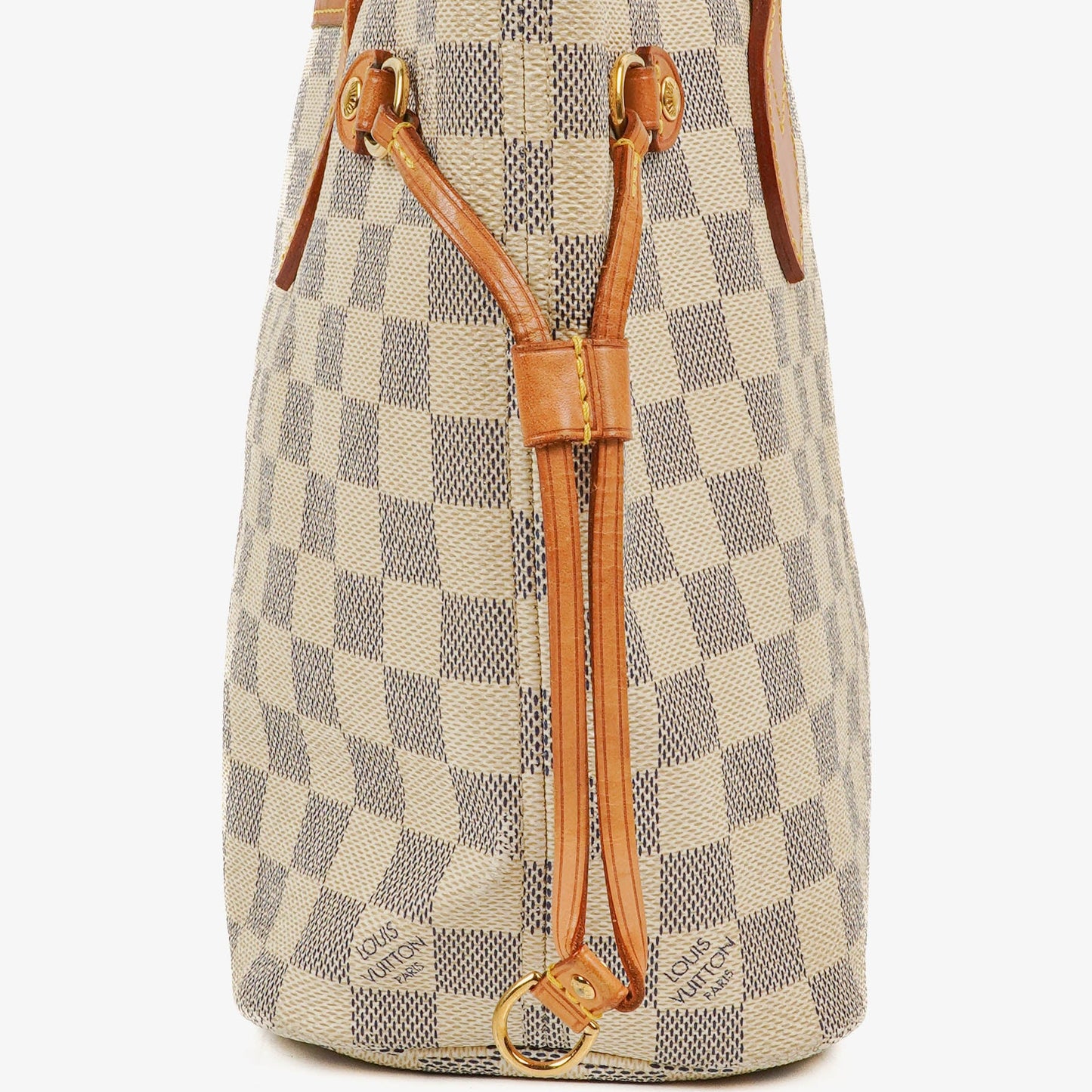 Louis Vuitton Damier Azur Coated Canvas Neverfull PM Tote Bag