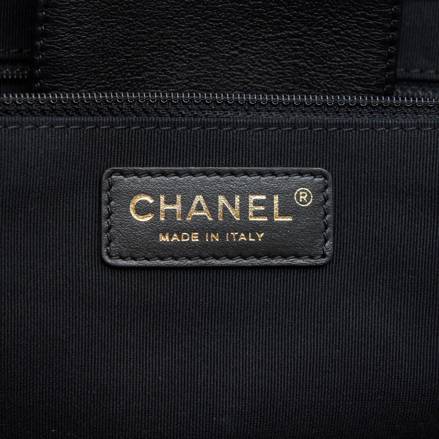 Chanel Supple Tote Black