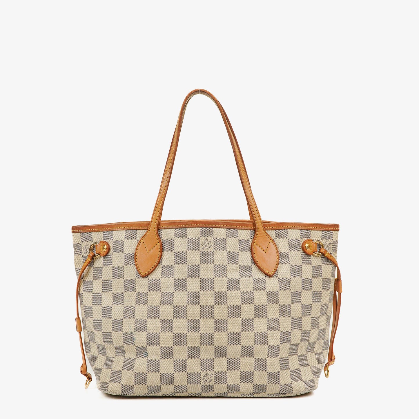 Louis Vuitton Damier Azur Coated Canvas Neverfull PM Tote Bag