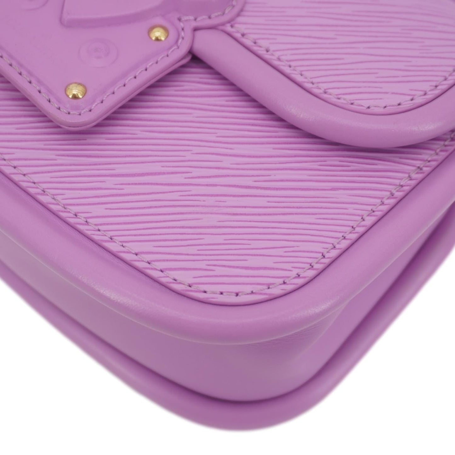 LOUIS VUITTON Hide and Seek Epi Leather Crossbody Bag Lilas Provence
