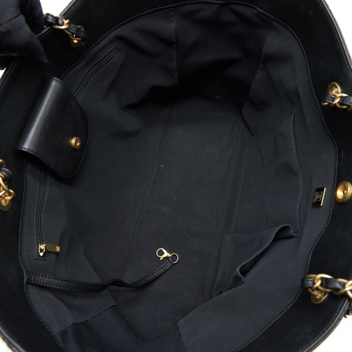 Chanel Supple Tote Black