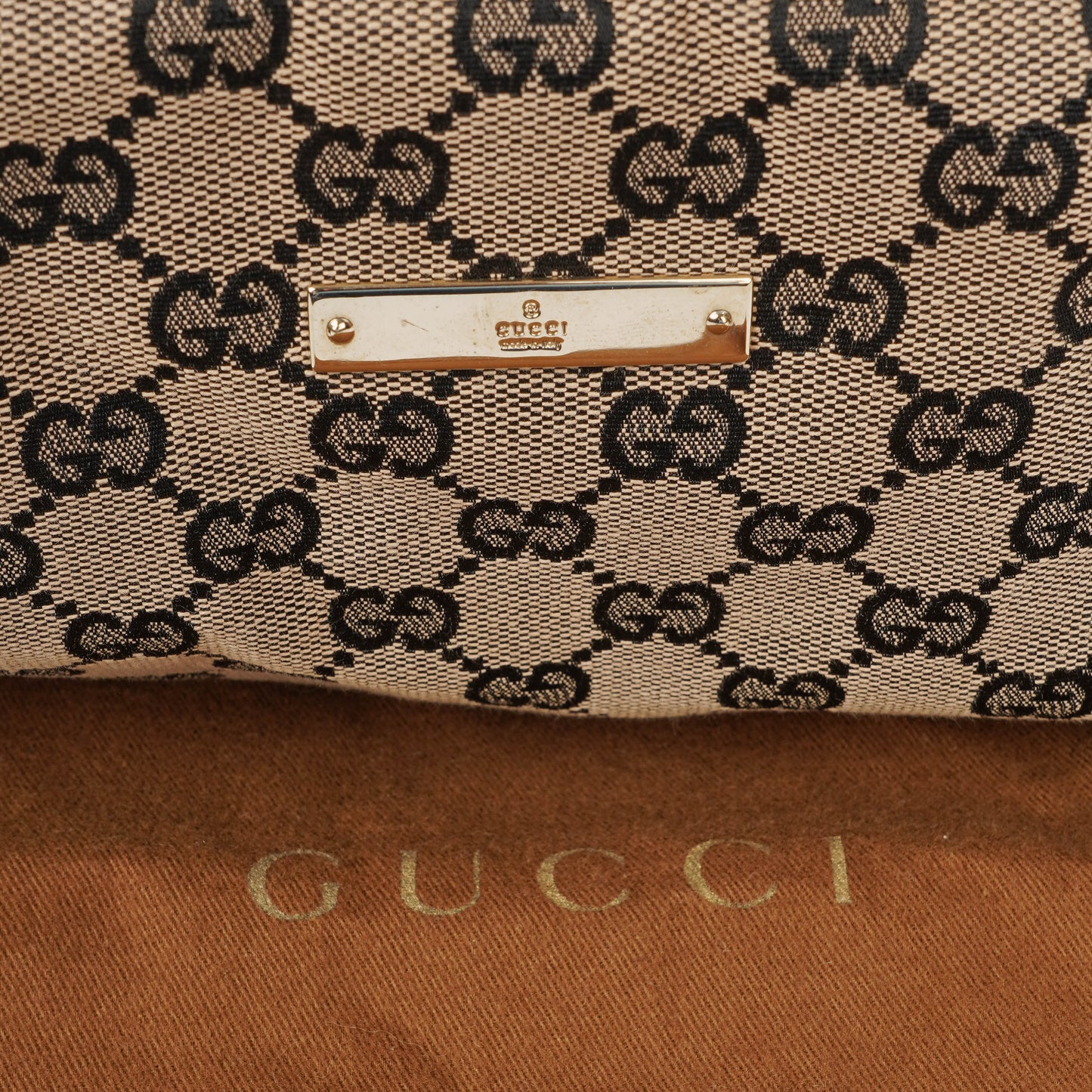 Gucci GG Beige Toiletry Bag