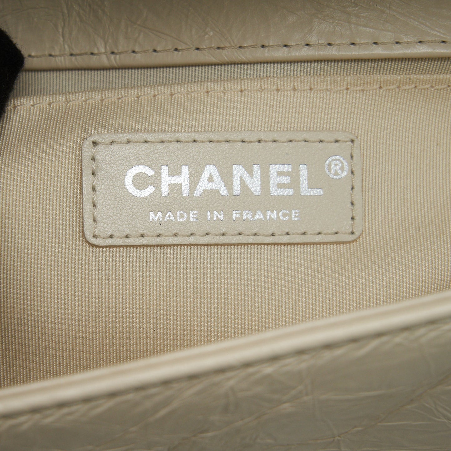 Chanel Medium Boy Bag Chevron Limited Calfskin Ivory