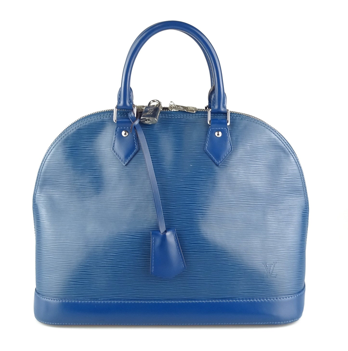 Louis Vuitton Epi Alma Myrtille Blue SN5113
