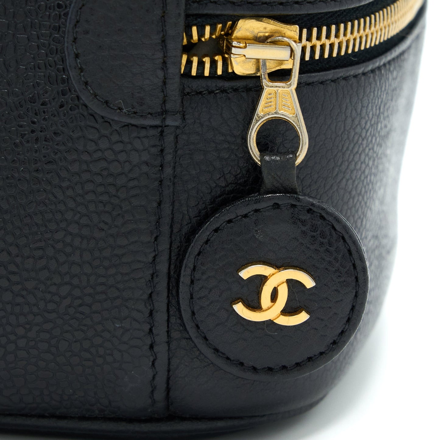 Chanel  Vanity Case Caviar Black