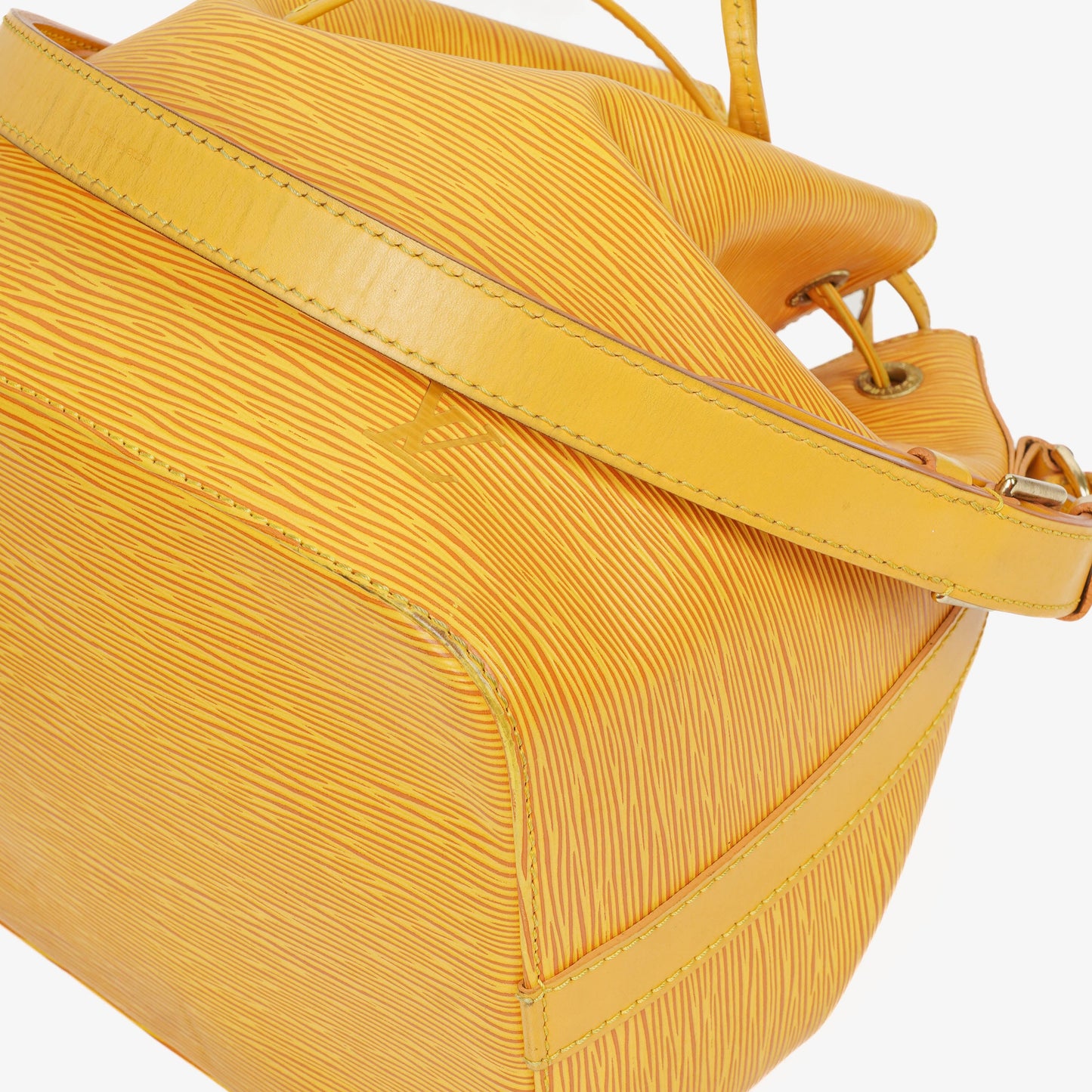 Louis Vuitton Petit Noe Yellow EPI Leather Shoulder Bag