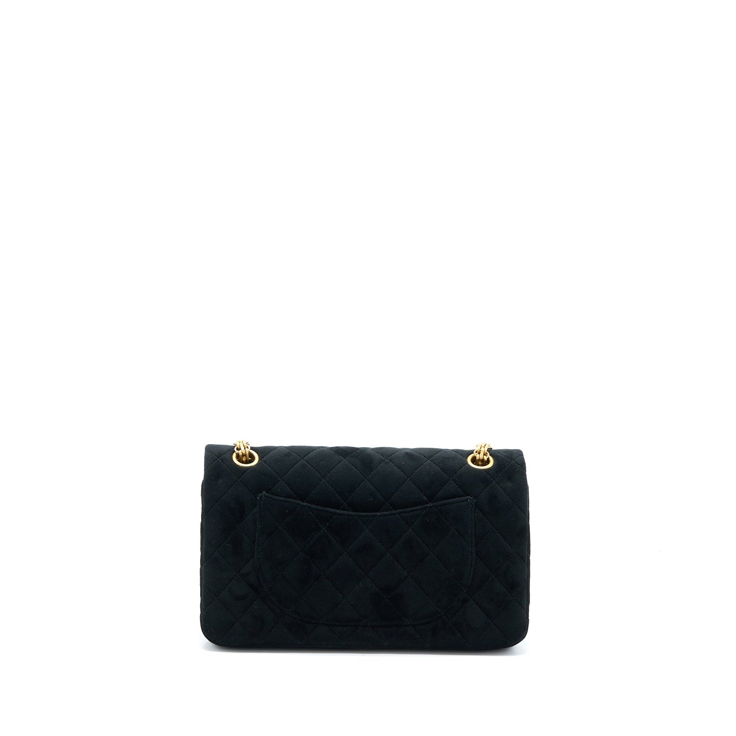 Chanel Small 2.55 Reissue Flap Bag Velvet Black