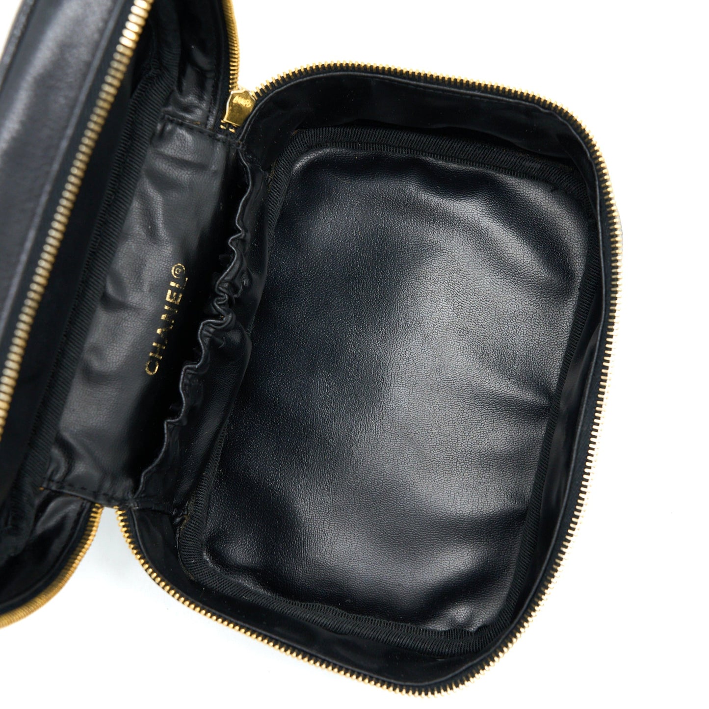 Chanel  Vanity Case Caviar Black