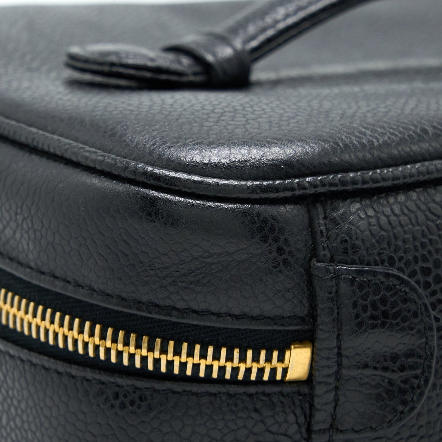 Chanel  Vanity Case Caviar Black