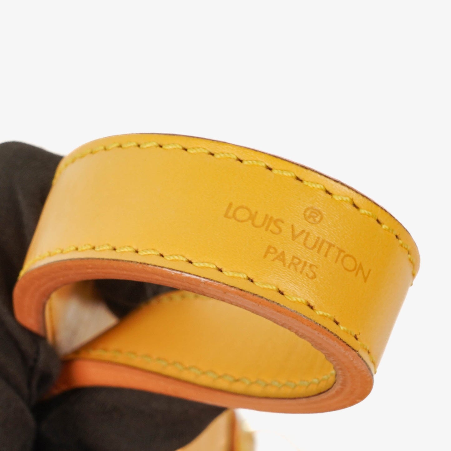 Louis Vuitton Petit Noe Yellow EPI Leather Shoulder Bag