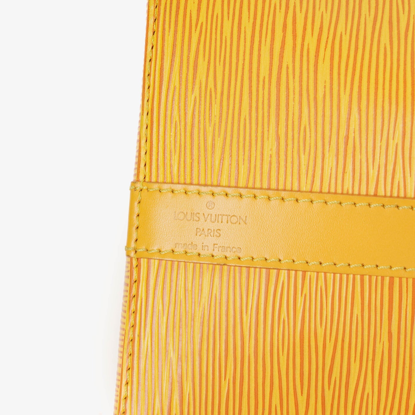 Louis Vuitton Petit Noe Yellow EPI Leather Shoulder Bag