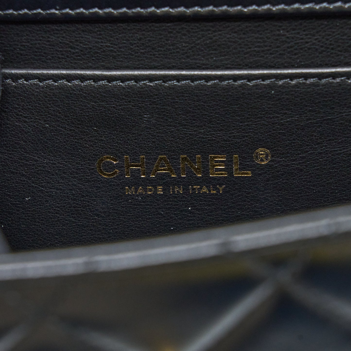 Chanel 23p Flap Bag with Top Handle Shiny Calfskin Black  (Microchip)