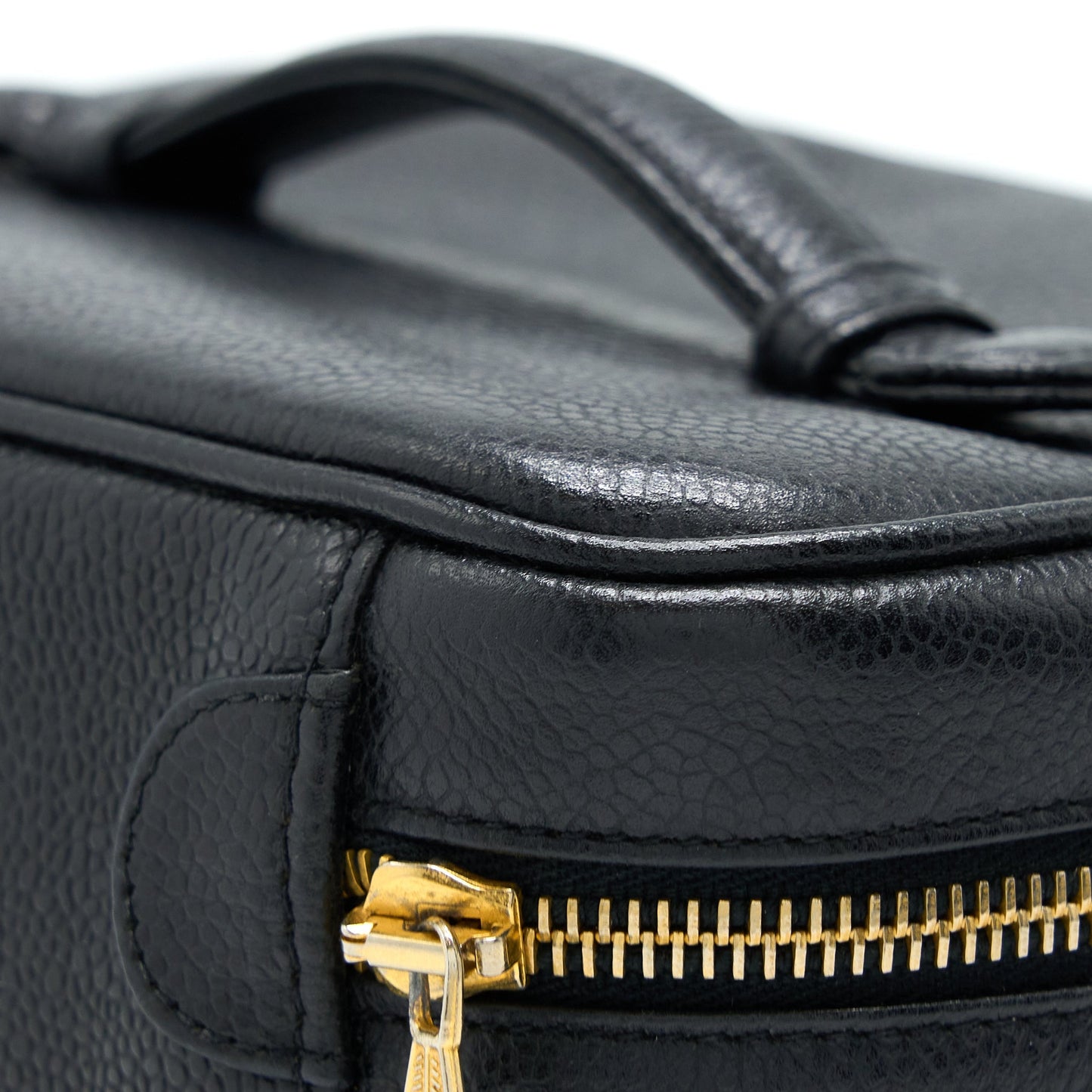 Chanel  Vanity Case Caviar Black