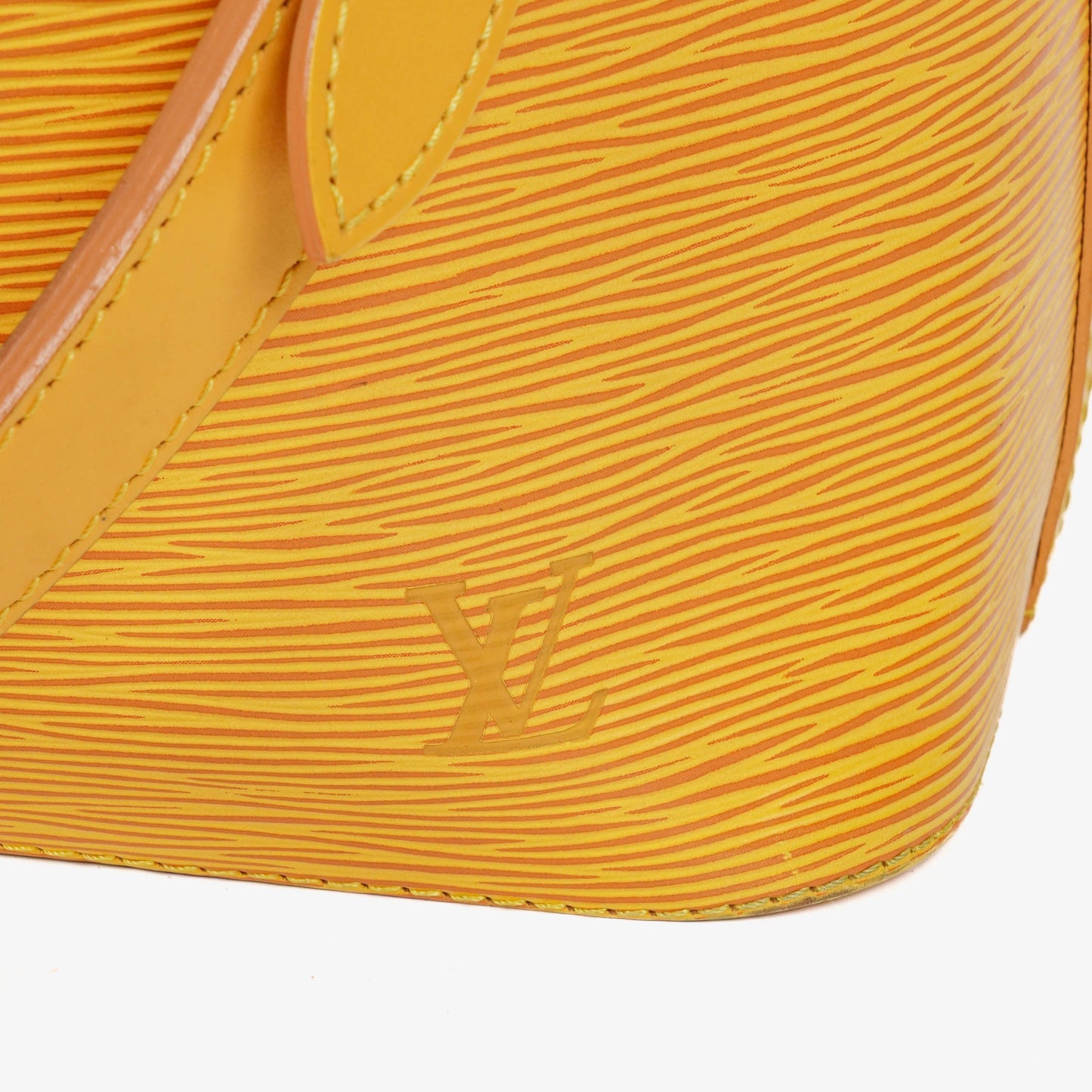 Louis Vuitton Petit Noe Yellow EPI Leather Shoulder Bag