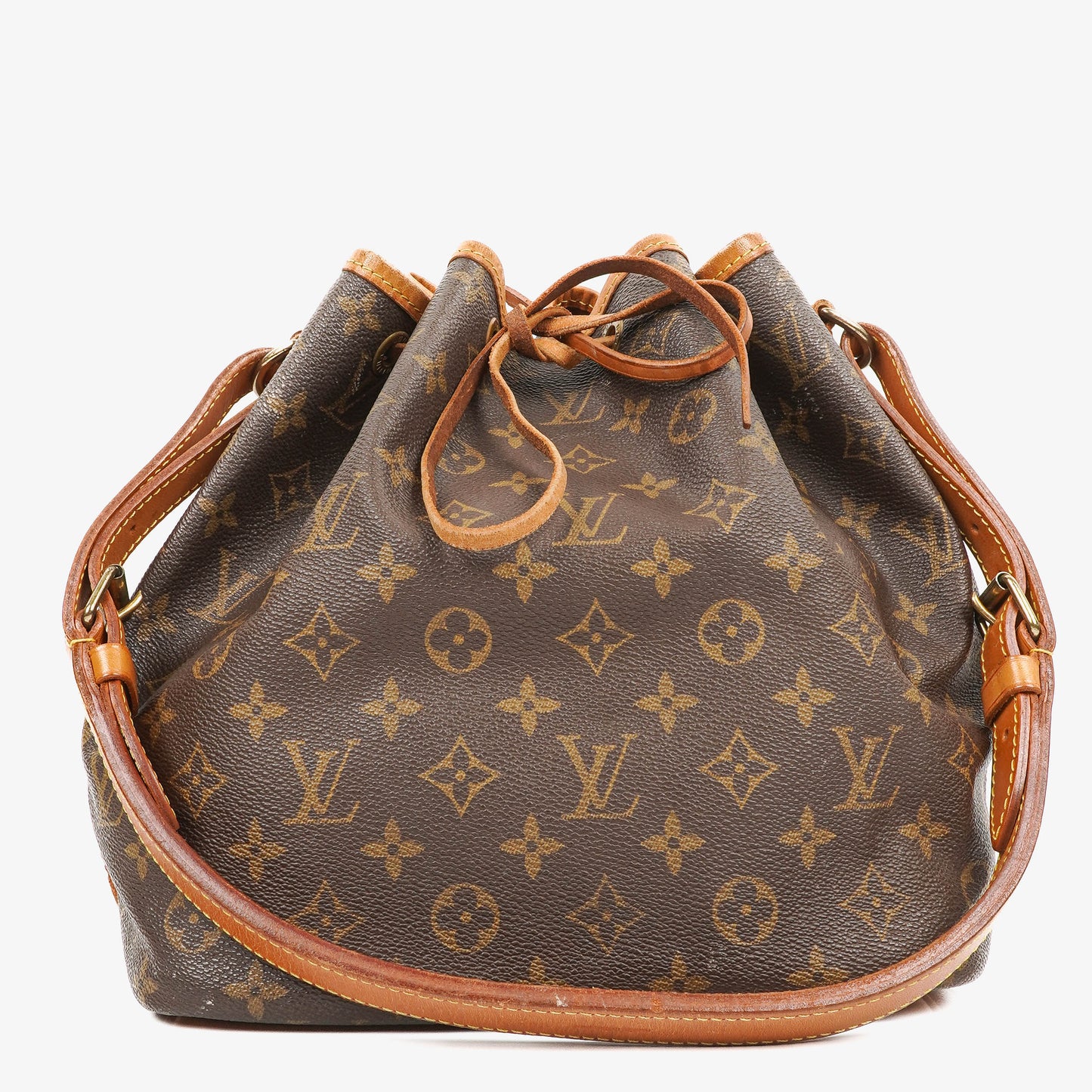 Louis Vuitton Petit Noe Monogram Canvas Shoulder Bag