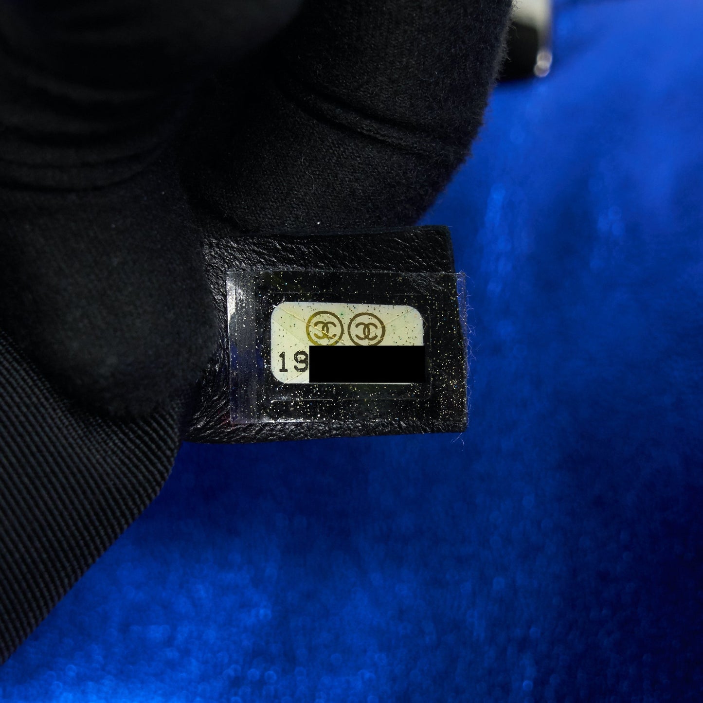 Chanel Medium Le-Boy Patent Electric Blue