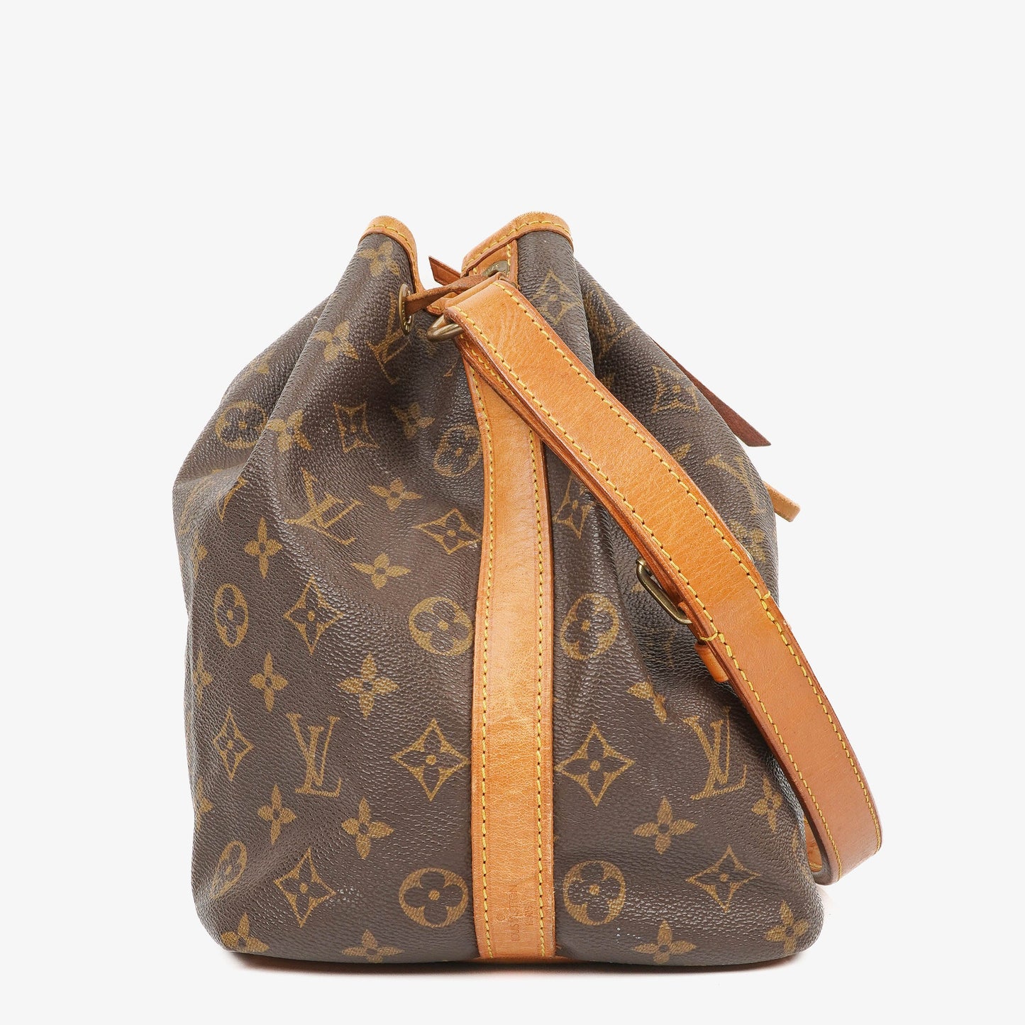 Louis Vuitton Petit Noe Monogram Canvas Shoulder Bag