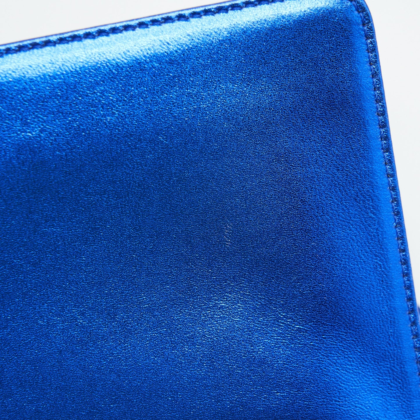 Chanel Medium Le-Boy Patent Electric Blue
