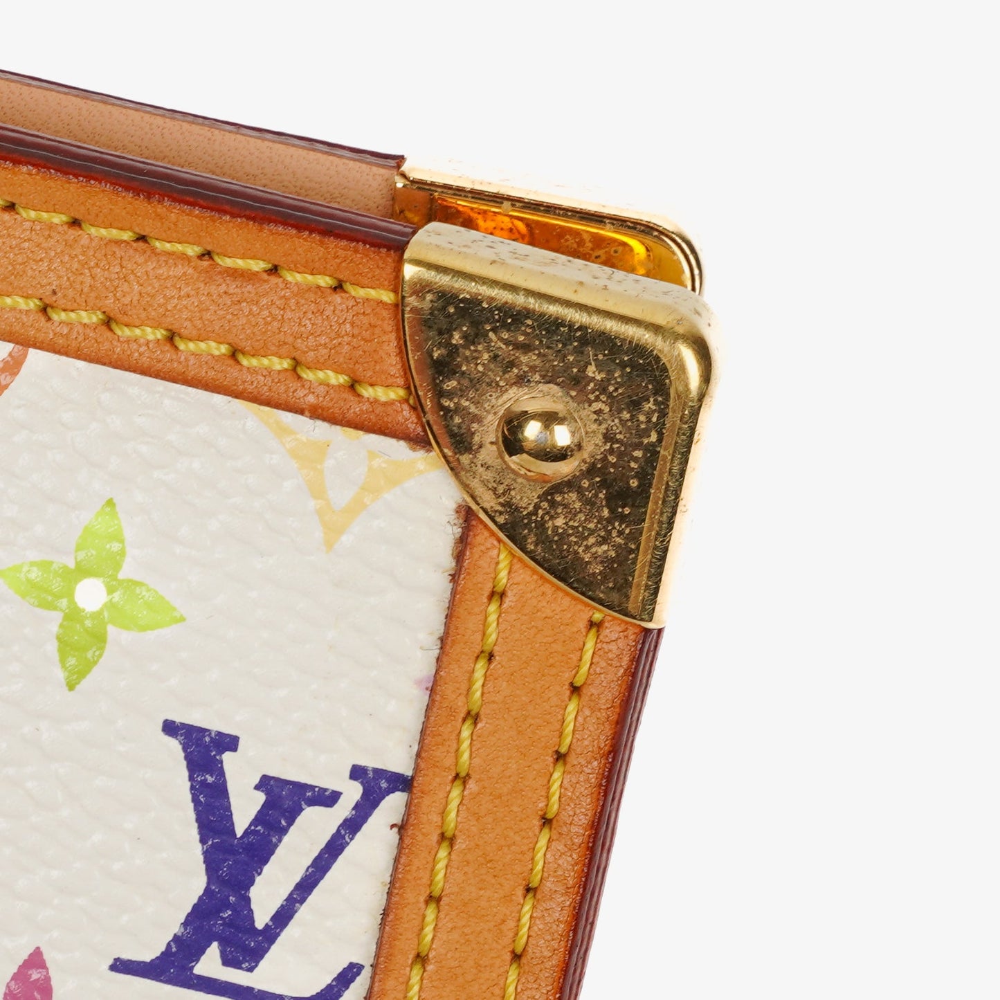 Louis Vuitton x Takashi Murakami White Monogram Multicolor Small Agenda/Notebook Cover
