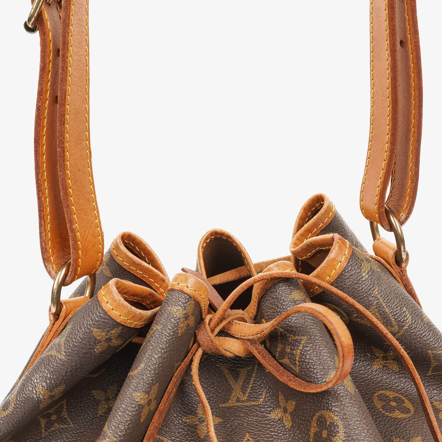 Louis Vuitton Petit Noe Monogram Canvas Shoulder Bag