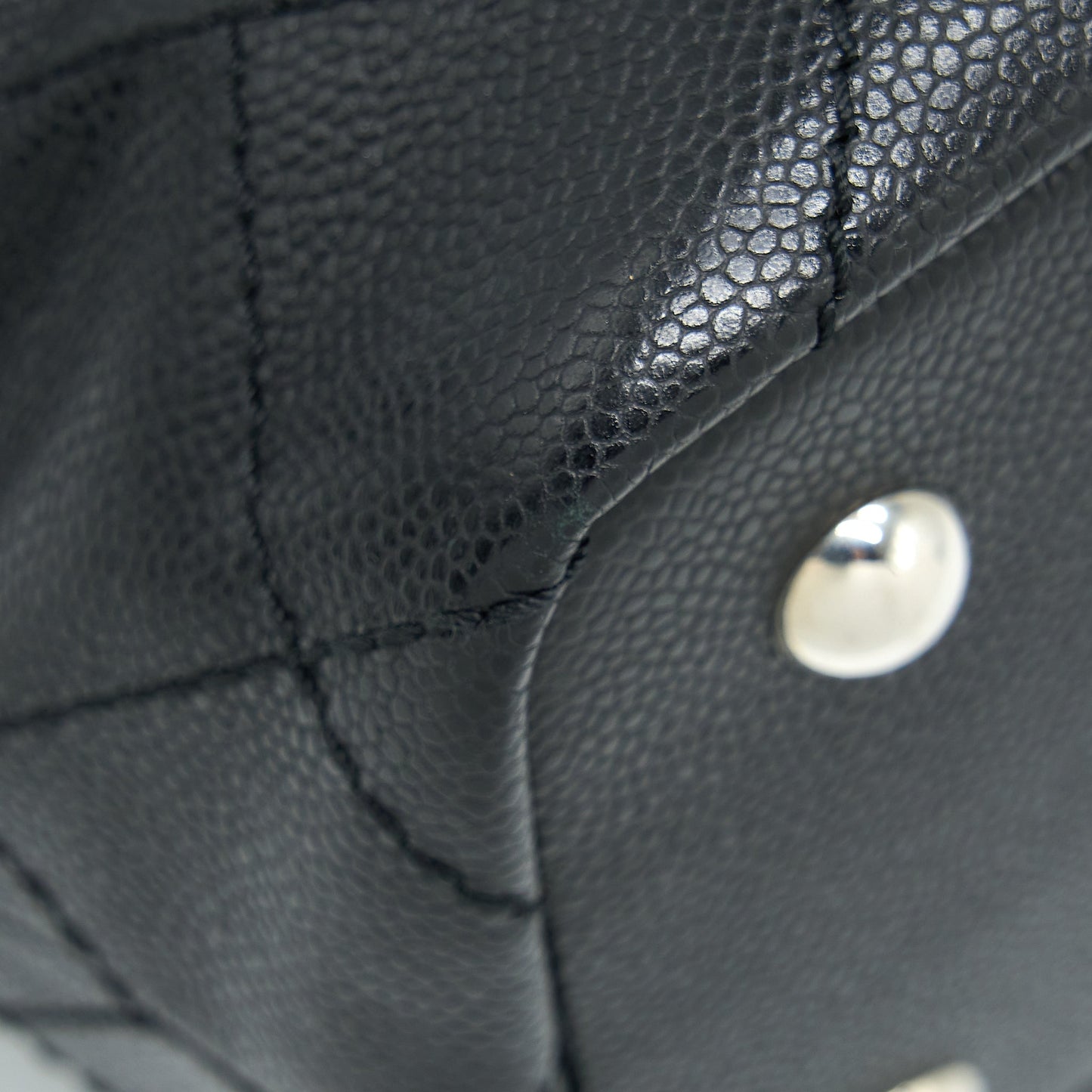 Chanel Tote Bag Caviar Black