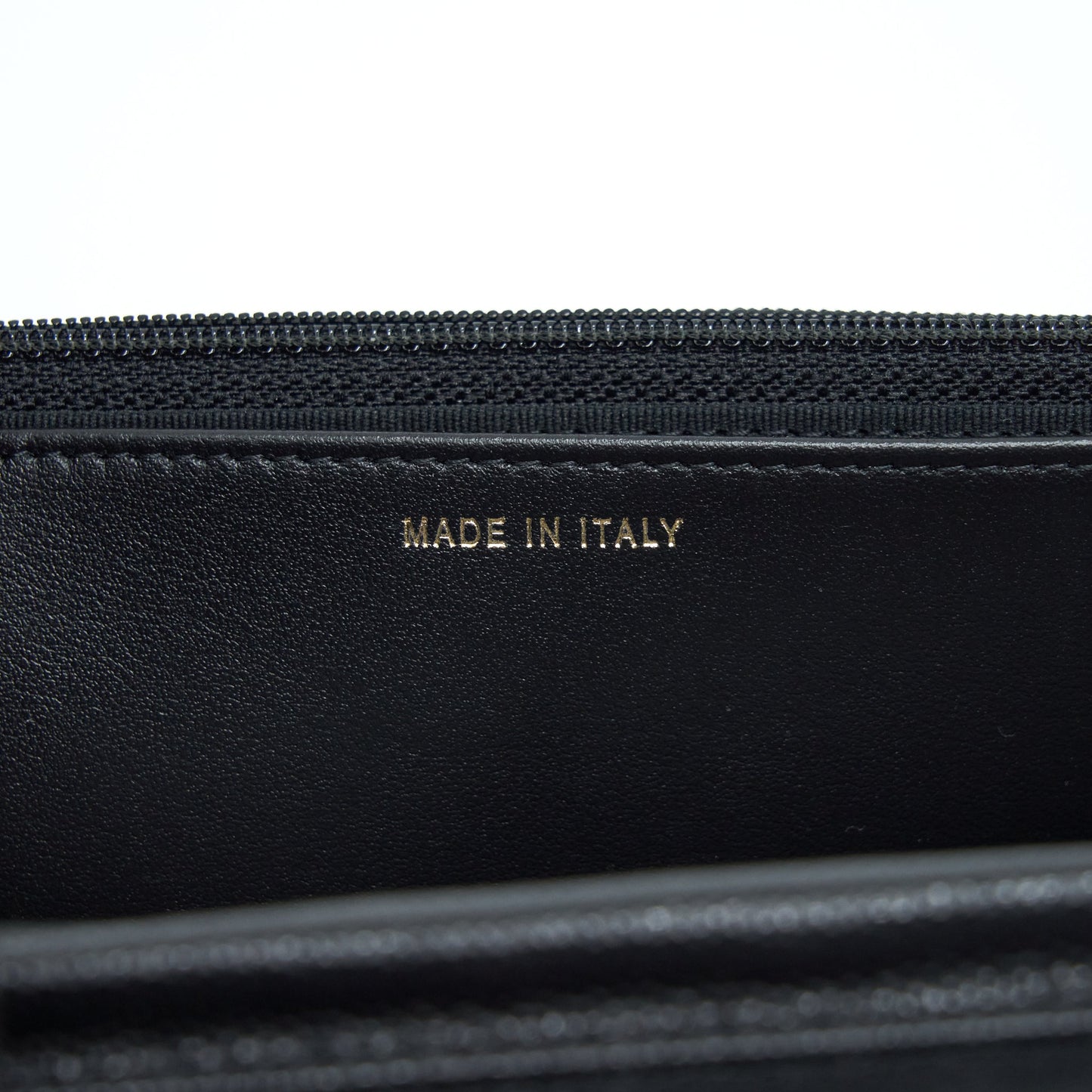 Chanel 22S Detailed CC Logo Wallet On Chain Caviar Black L