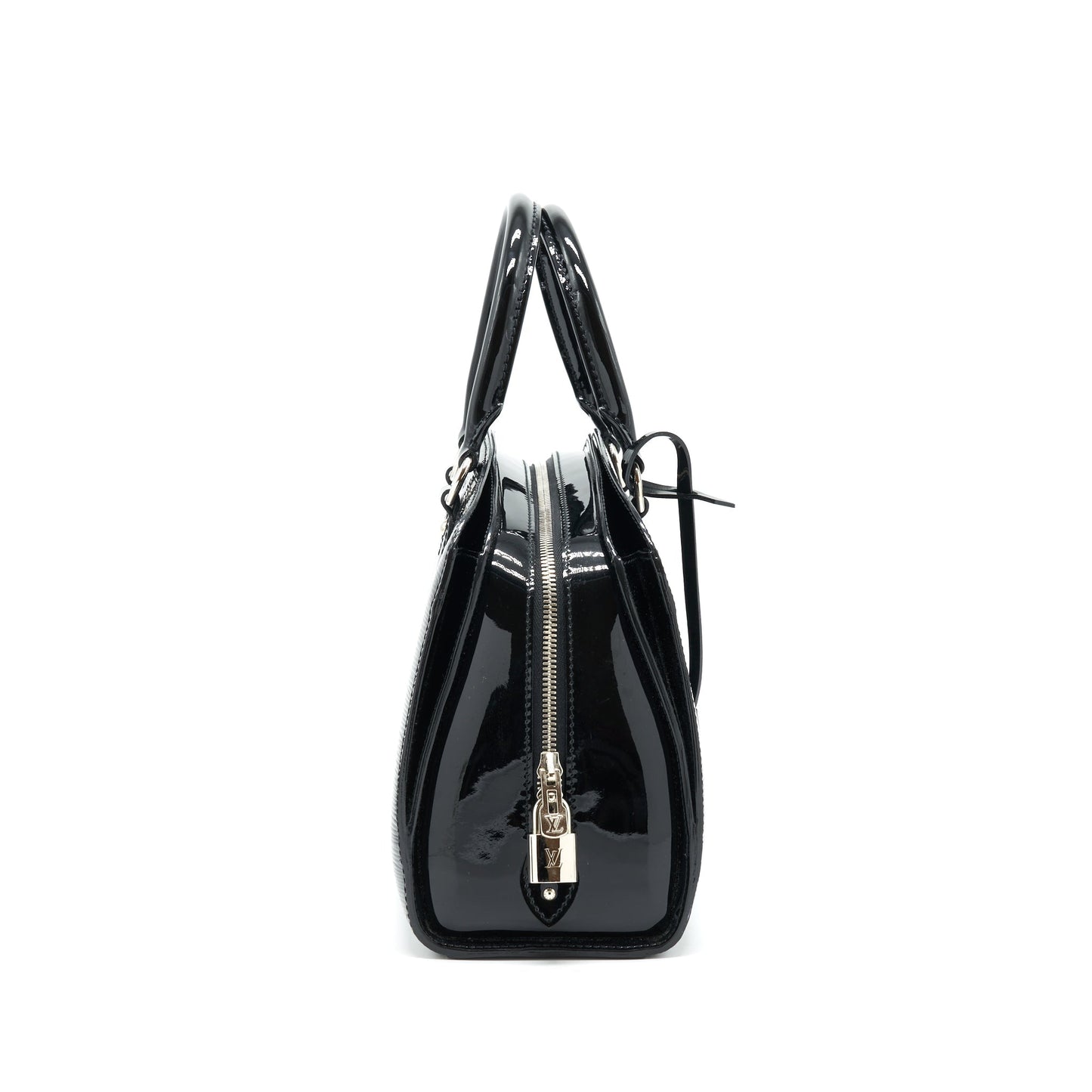 Louis Vuitton Bowling Bag EPI Patent Black