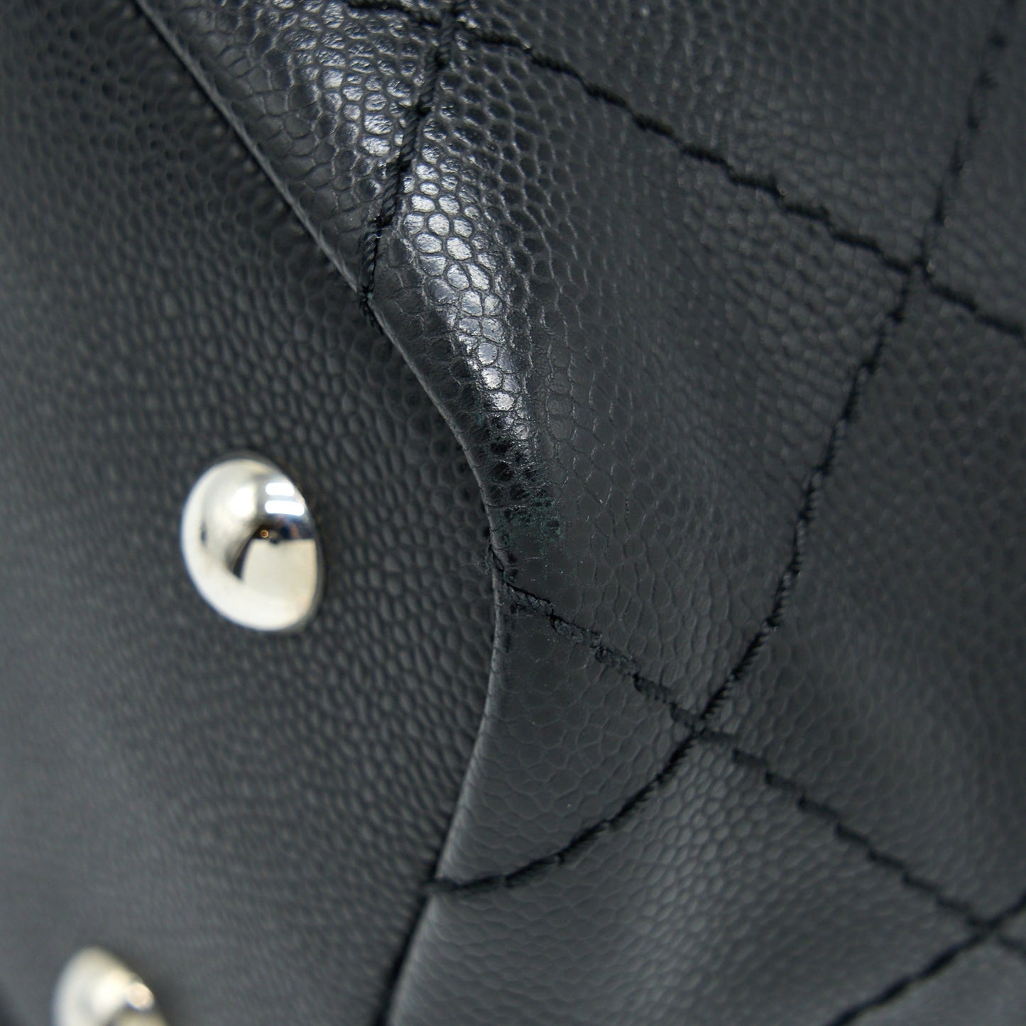 Chanel Tote Bag Caviar Black
