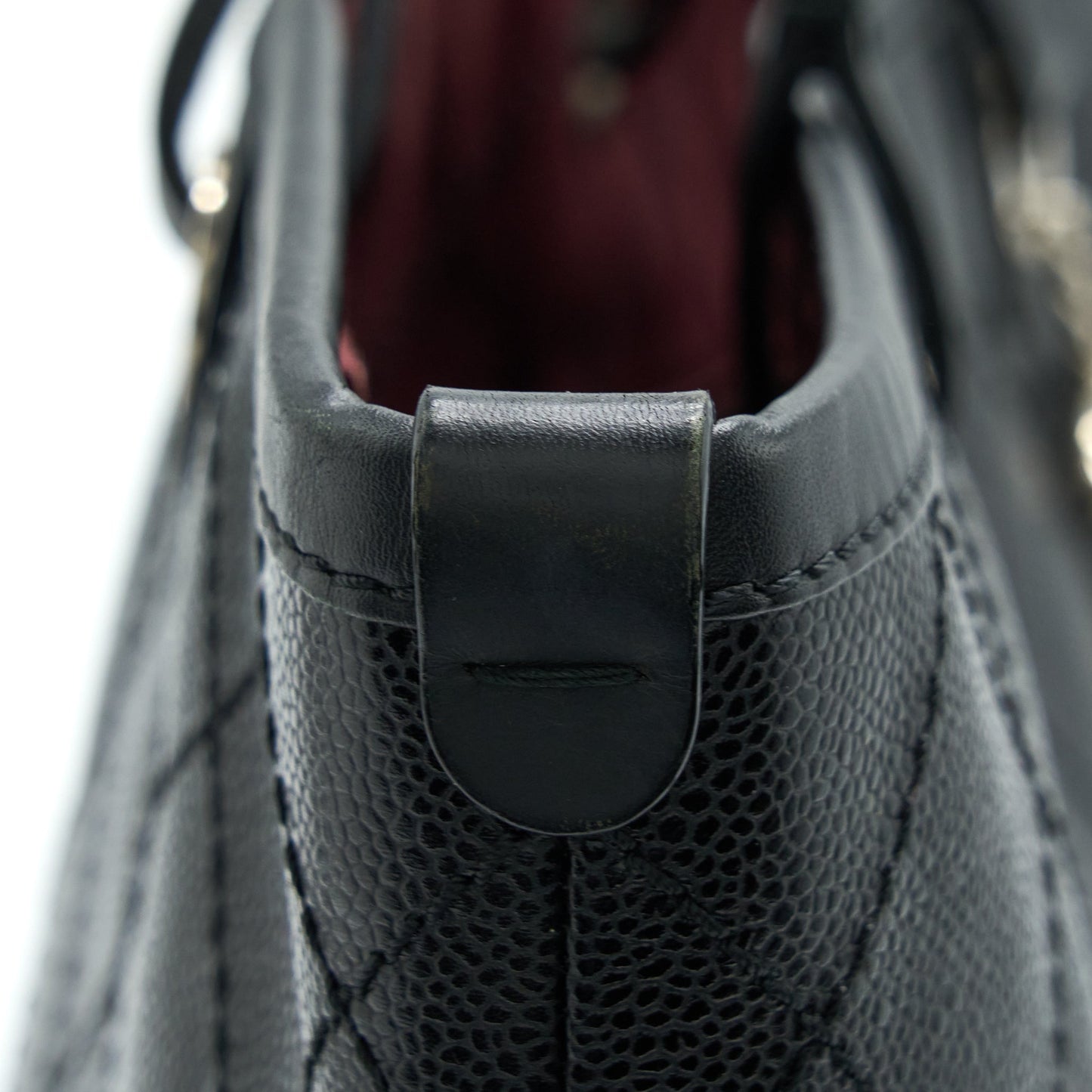Chanel Tote Bag Caviar Black