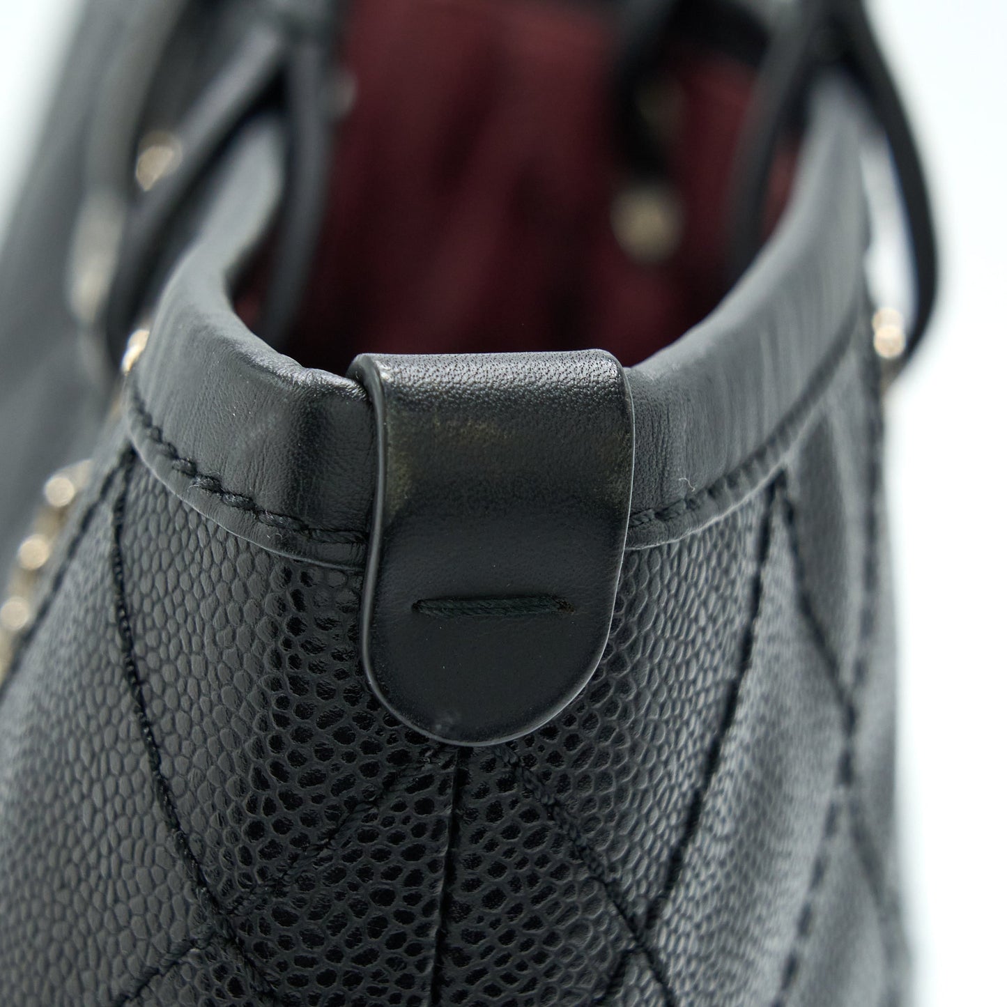 Chanel Tote Bag Caviar Black