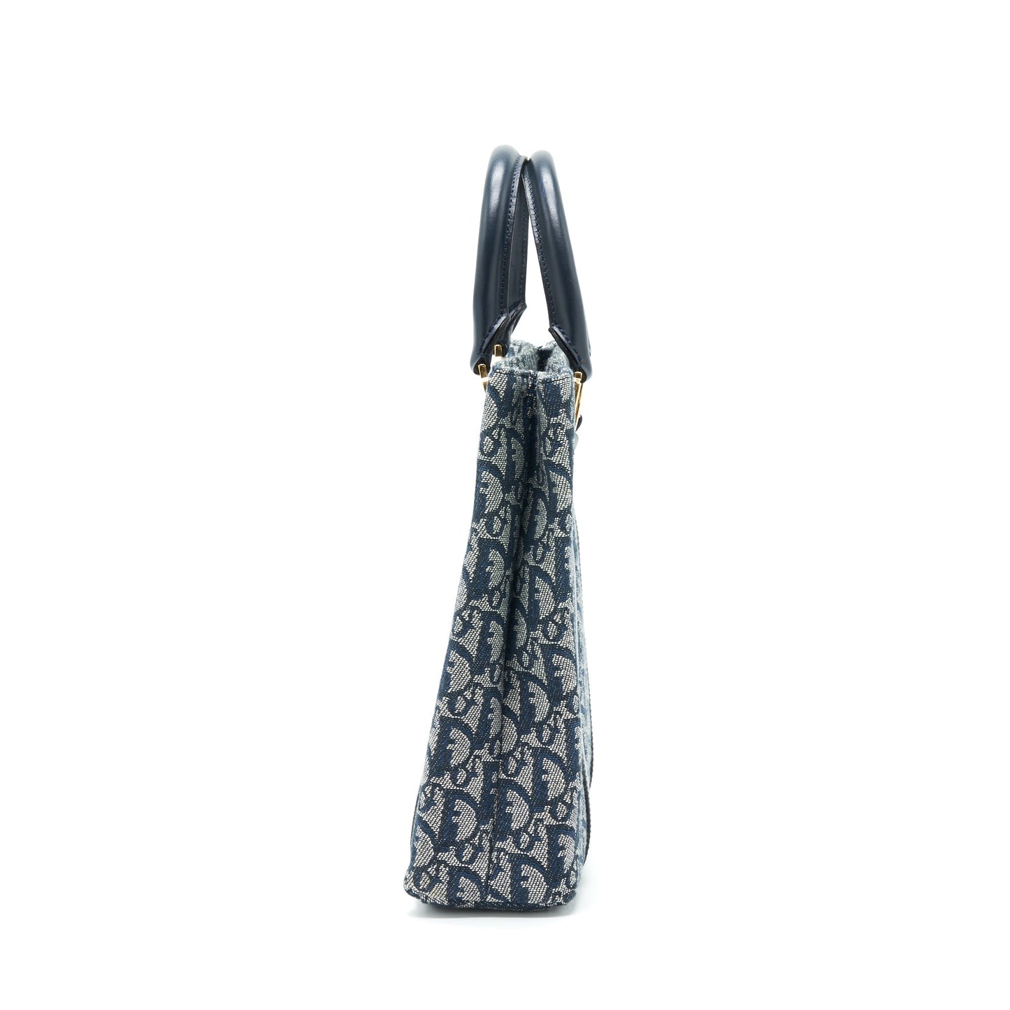 Dior Vintage Tote Purse Oblique Canvas