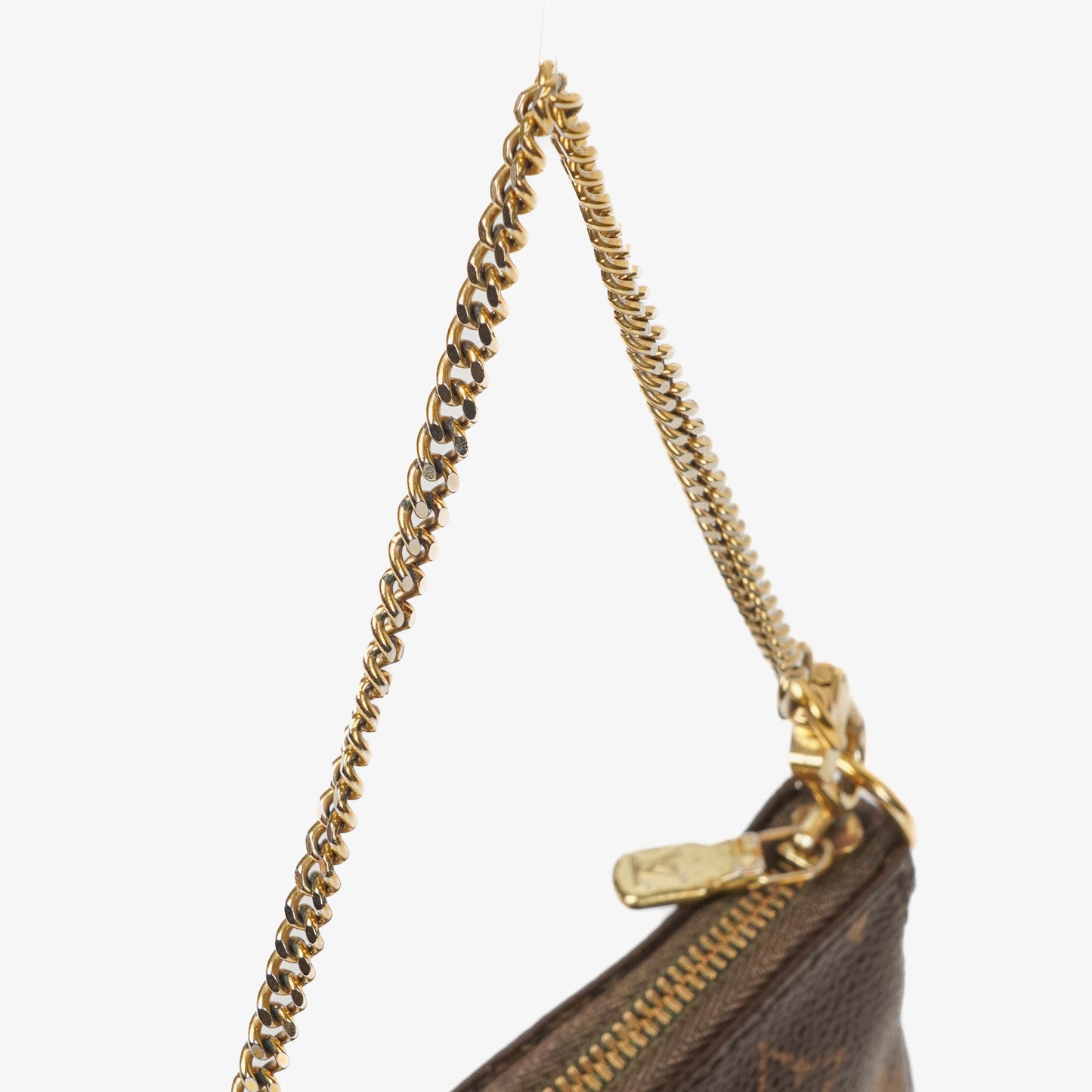 Louis Vuitton Mini Pochette Accessoires Monogram Canvas Clutch Handbag