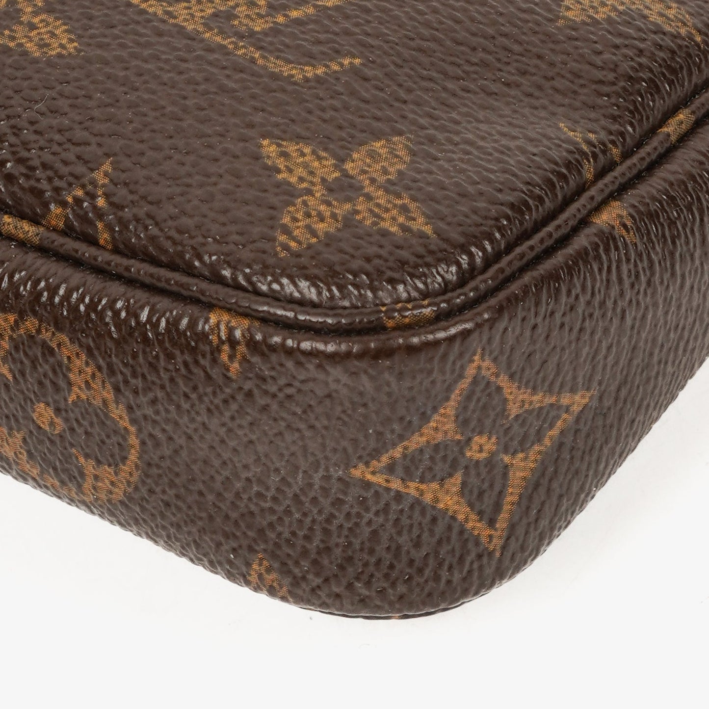 Louis Vuitton Mini Pochette Accessoires Monogram Canvas Clutch Handbag