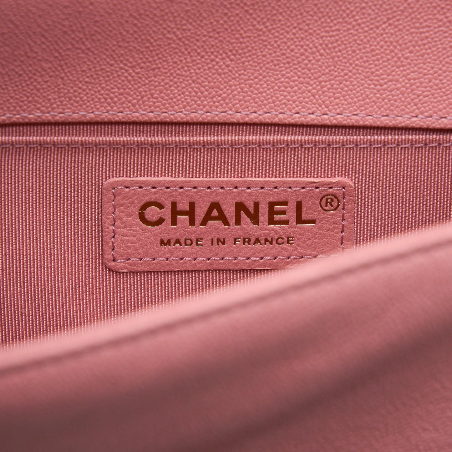 Chanel Small Boy Caviar Light Pink L