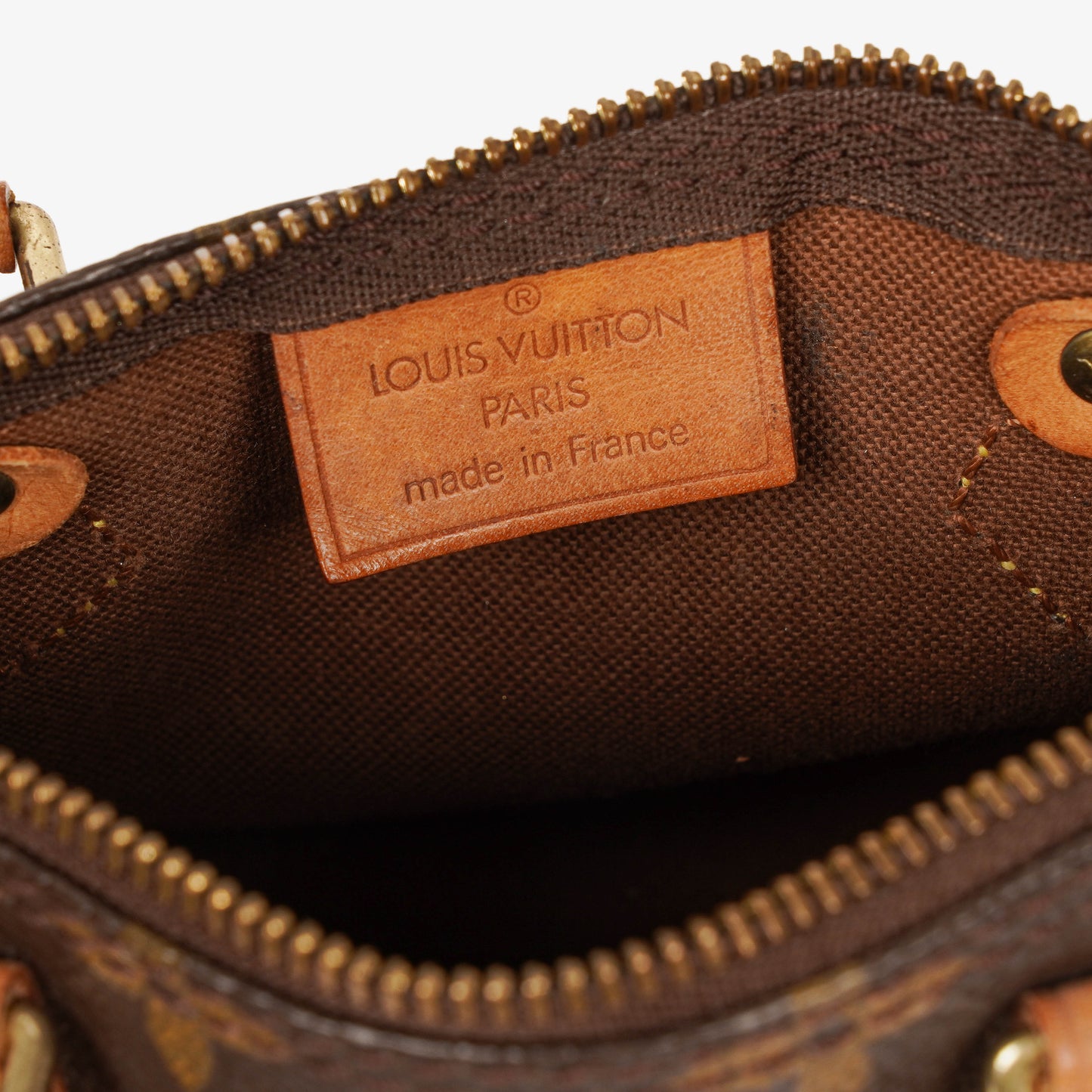 Louis Vuitton Nano  Monogram Canvas Mini Bag