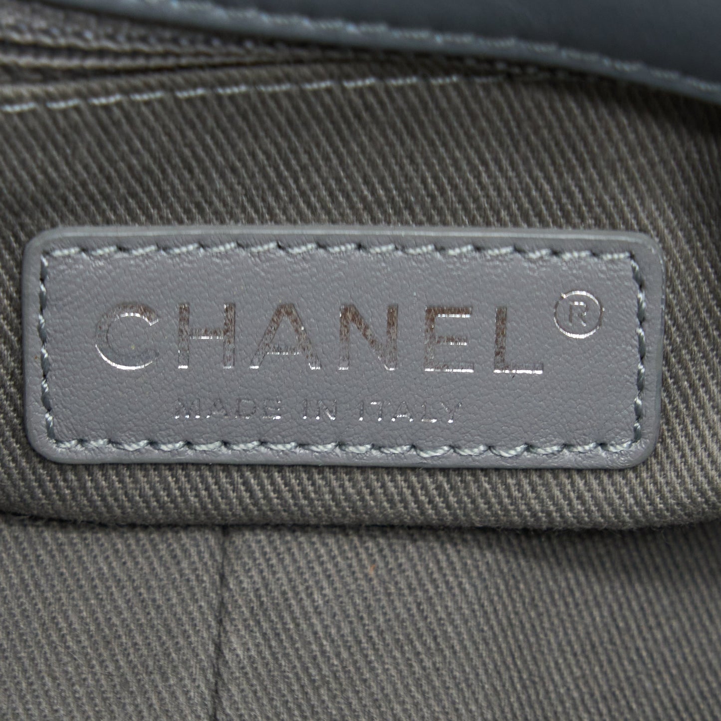 Chanel Graffiti Bag Fabric Multicolour Ruthenium