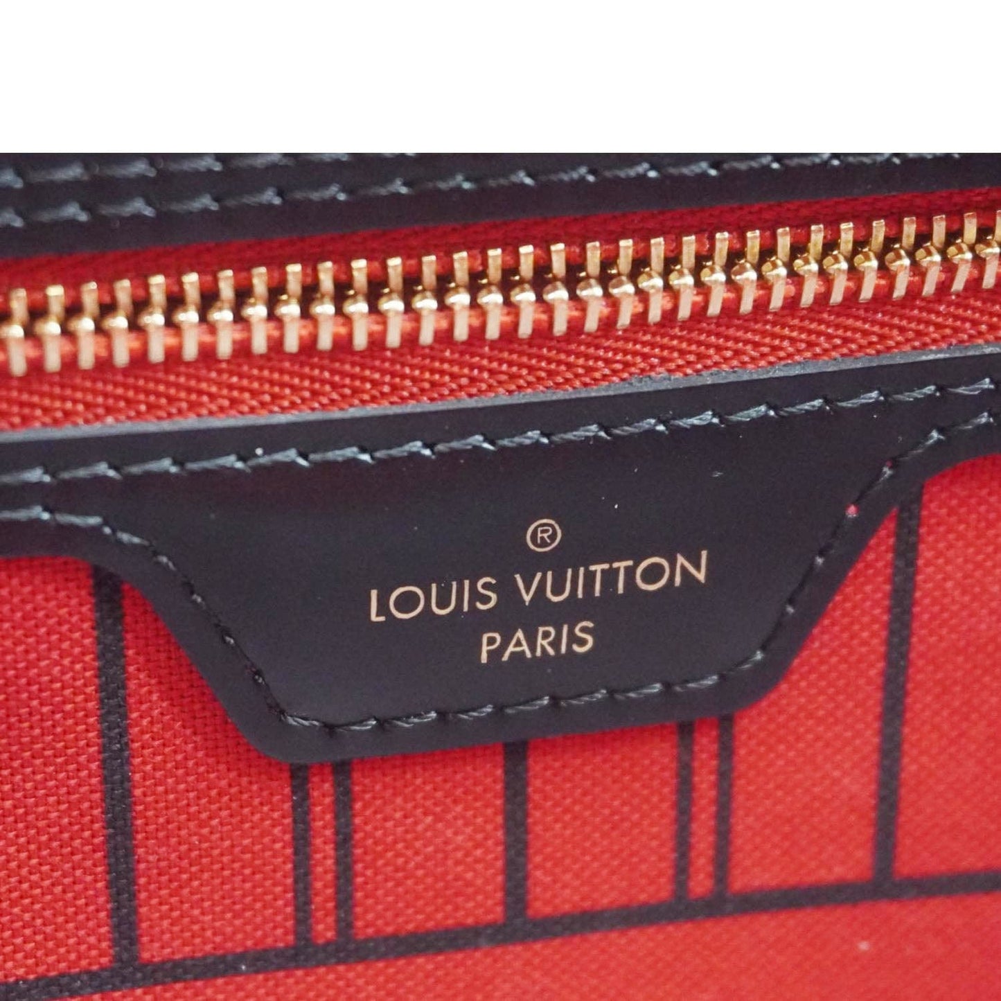 LOUIS VUITTON Neverfull MM World Tour Monogram Canvas Tote Shoulder Bag Brown