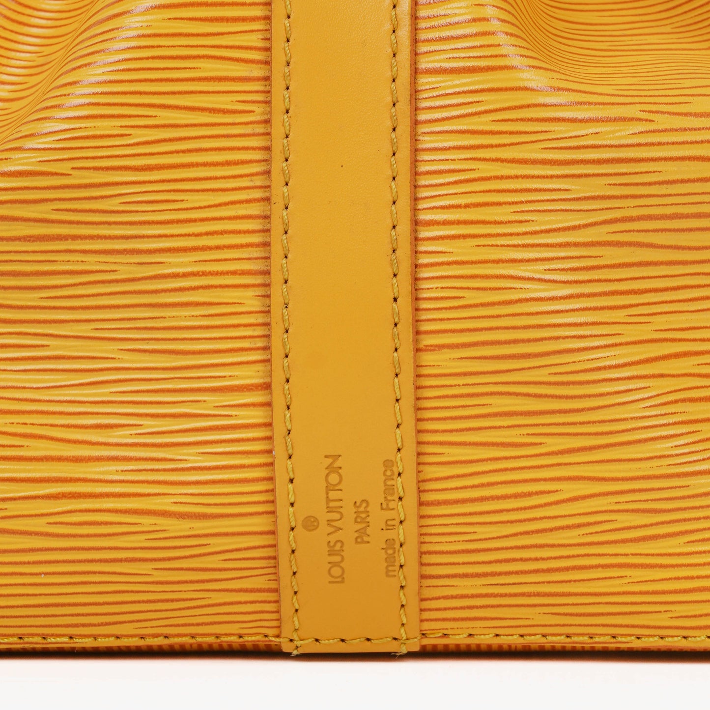 Louis Vuitton Petit Noe Yellow EPI Leather Shoulder Bag