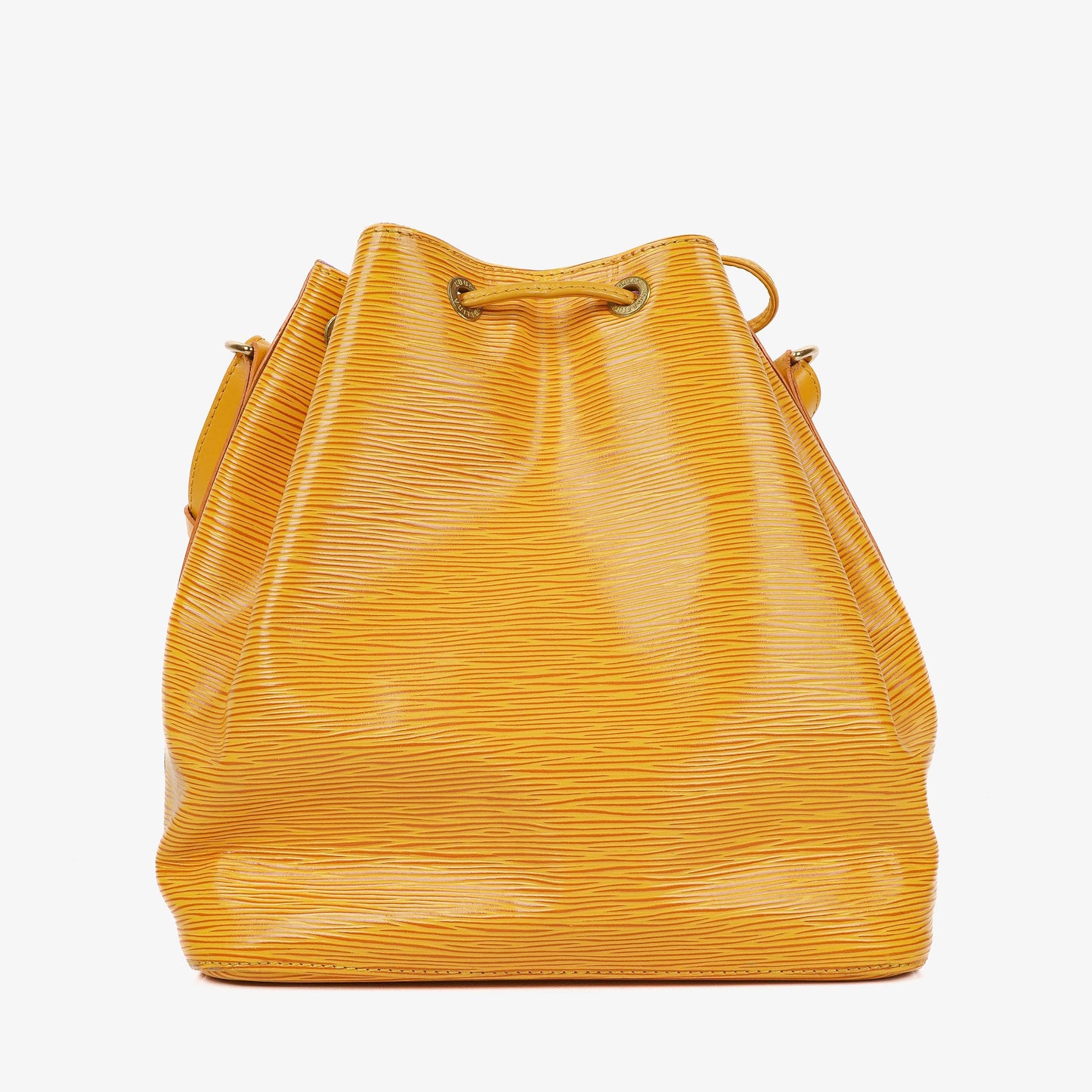 Louis Vuitton Petit Noe Yellow EPI Leather Shoulder Bag