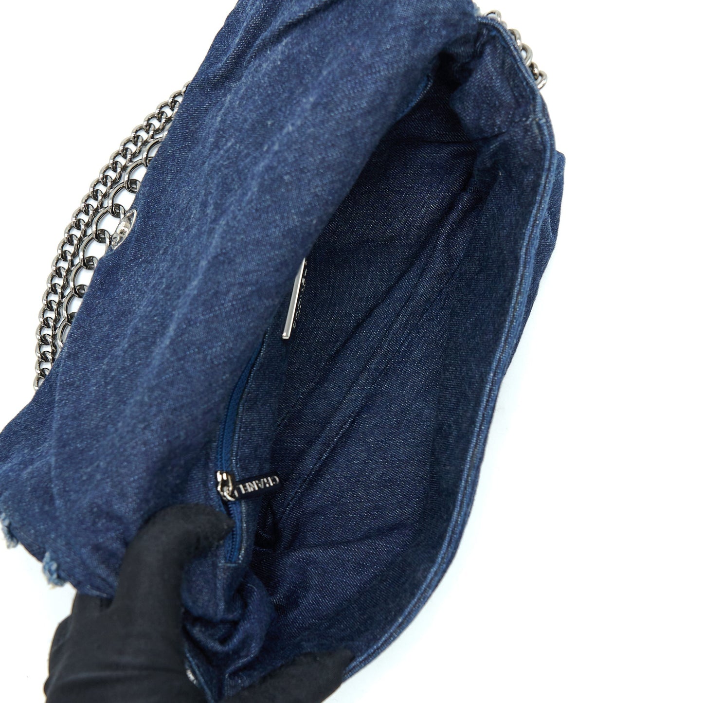 Chanel Small Denim Shoulder Bag