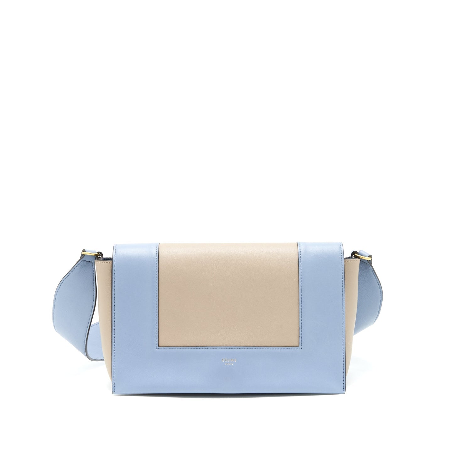 Celine Frame Purse Blue/ Grey