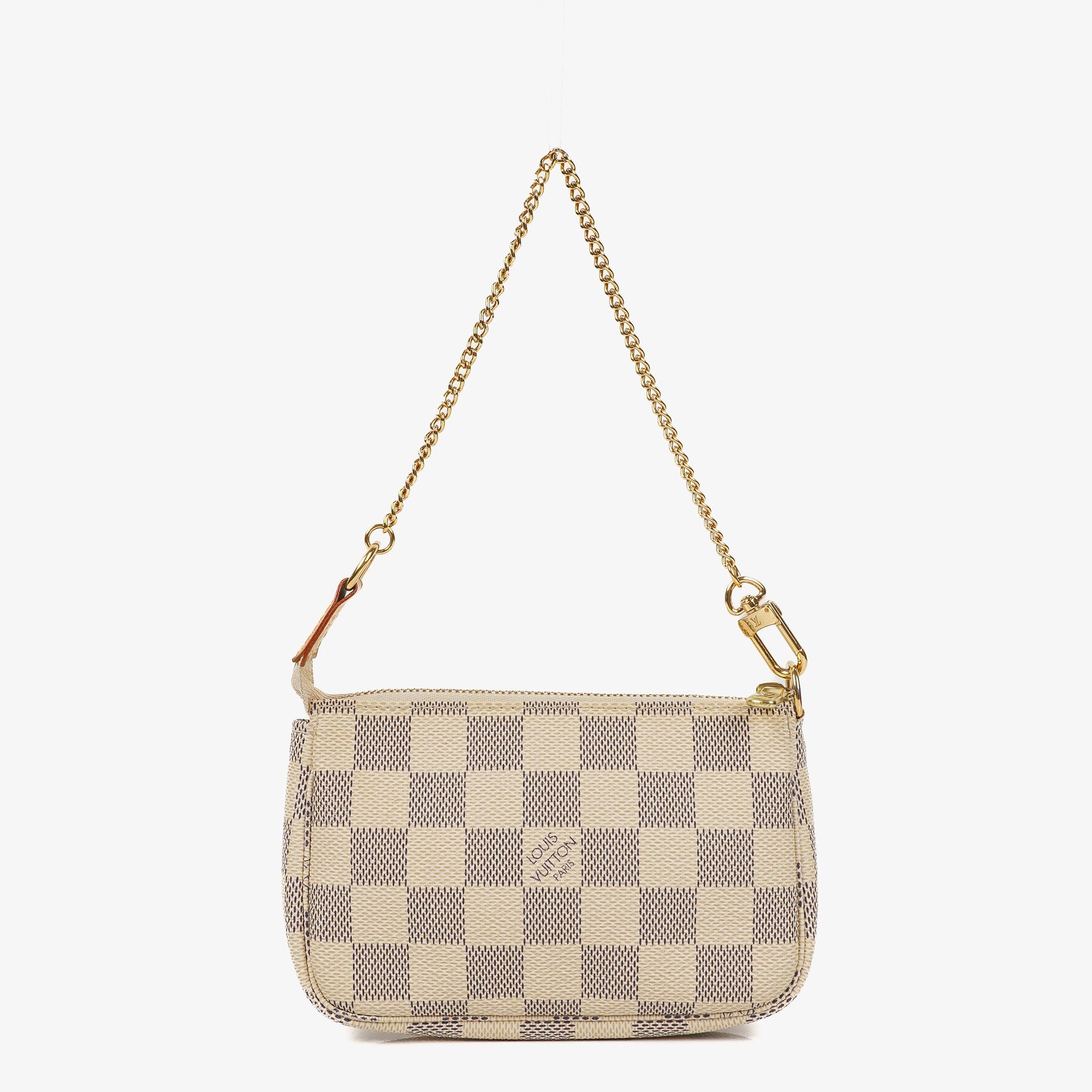 Louis Vuitton Mini Pochette Damier Azur Canvas