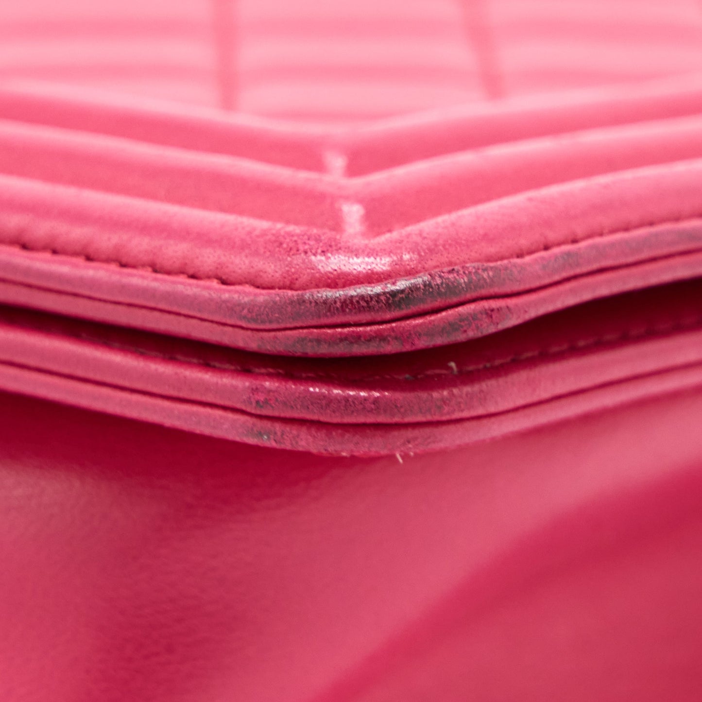 Chanel Medium Boy Bag Lambskin Pink